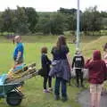 Hanging around on the cricket pitch, A Game of Cricket, and a Walk Around Chagford, Devon - 23rd August 2020