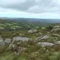 A view over Dartmoor, A Walk up Hound Tor, Dartmoor, Devon - 24th August 2020