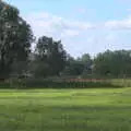 A view over the meadows, Camping at Three Rivers, Geldeston, Norfolk - 5th September 2020