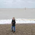 Harry dances on the beach, Sizewell Beach and the Lion Pub, Sizewell and Theberton, Suffolk - 4th October 2020