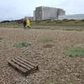 A discarded pallet, Sizewell Beach and the Lion Pub, Sizewell and Theberton, Suffolk - 4th October 2020