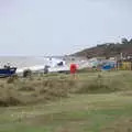 Fishing boats on the beach, Sizewell Beach and the Lion Pub, Sizewell and Theberton, Suffolk - 4th October 2020