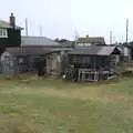 A ramshackle collection of huts, Sizewell Beach and the Lion Pub, Sizewell and Theberton, Suffolk - 4th October 2020