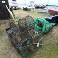 Old lobster pots, Sizewell Beach and the Lion Pub, Sizewell and Theberton, Suffolk - 4th October 2020