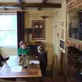 Waiting for lunch in the Lion, Sizewell Beach and the Lion Pub, Sizewell and Theberton, Suffolk - 4th October 2020