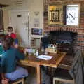 Isobel and the boys, Sizewell Beach and the Lion Pub, Sizewell and Theberton, Suffolk - 4th October 2020