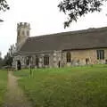 Theberton's very long thatched church, Sizewell Beach and the Lion Pub, Sizewell and Theberton, Suffolk - 4th October 2020