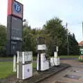 Derelict petrol pumps at Shelfanger, Trevor's Last Apple Pressing, Carleton Rode and Shelfanger, Norfolk - 18th October 2020