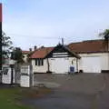 The old Shelfanger garage and petrol station, Trevor's Last Apple Pressing, Carleton Rode and Shelfanger, Norfolk - 18th October 2020
