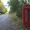 Brome Street's K6 phone box, A Walk Around the Avenue, Brome, Suffolk - 25th October 2020