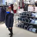 Harry in Marks and Spencer, A Postcard From Kings Lynn and "Sunny Hunny" Hunstanton, Norfolk - 31st October 2020