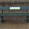 A Covid bench, A Postcard From Kings Lynn and "Sunny Hunny" Hunstanton, Norfolk - 31st October 2020