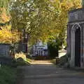 An autumnal graveyard, Isobel's Birthday, Woodbridge, Suffolk - 2nd November 2020