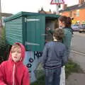 Isobel gets some eggs on Lowgate Street, The Dereliction of Eye, Suffolk - 22nd November 2020