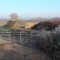 A gate and path off Yaxley Road, More Frosty Rides and the Old Mink Sheds, Brome, Suffolk - 10th December 2020