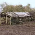 The remains of an old mink shed, More Frosty Rides and the Old Mink Sheds, Brome, Suffolk - 10th December 2020