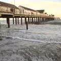 The tide rolls in, A Return to the Beach, Southwold, Suffolk - 20th December 2020