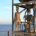 One of Tim Hunkins' copper dudes, A Return to the Beach, Southwold, Suffolk - 20th December 2020