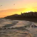 Seagulls wheel around, A Return to the Beach, Southwold, Suffolk - 20th December 2020