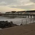 Southwold Pier in the dusk, A Return to the Beach, Southwold, Suffolk - 20th December 2020