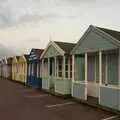 Beach huts in the car park, A Return to the Beach, Southwold, Suffolk - 20th December 2020