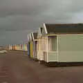 Beach huts in the car park, A Return to the Beach, Southwold, Suffolk - 20th December 2020