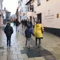 The gang outside the Belgian Monk in Pottergate, A Bit of Christmas Shopping, Norwich, Norfolk - 23rd December 2020