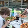 Fred tries to inhale his pizza, A Bit of Christmas Shopping, Norwich, Norfolk - 23rd December 2020