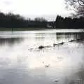 The meadow near the gold club, The Christmas Eve Floods, Diss, Norfolk - 24th December 2020