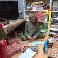 Fred's making Lego already, Christmas Day, Brome, Suffolk - 25th December 2020