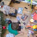 An aerial view of Fred's Lego, Christmas Day, Brome, Suffolk - 25th December 2020