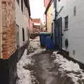 The back alley behind Browne's in Diss, Derelict Infants School and Ice Sculptures, Diss and Palgrave, Norfolk and Suffolk - 13th February 2021