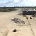 A view from the top of the hill, Another Walk on Eye Airfield, Eye, Suffolk - 14th March 2021