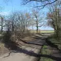 Looking back to Earlsford Road, A Vaccine Postcard from Harleston, Norfolk - 22nd March 2021