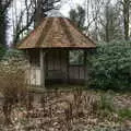 An octagonal garden house, A Return to Bressingham Steam and Gardens, Bressingham, Norfolk - 28th March 2021