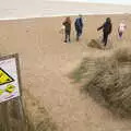 A favourite Aieeee! sign, A Trip to Dunwich Beach, Dunwich, Suffolk - 2nd April 2021