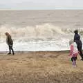 Waves crash on the beach, A Trip to Dunwich Beach, Dunwich, Suffolk - 2nd April 2021