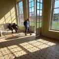 Isobel heads off, A Return to Ickworth House, Horringer, Suffolk - 11th April 2021