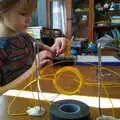 We have a go at making an electric motor, A Cameraphone Roundup, Brome and Eye, Suffolk - 12th April 2021