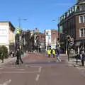 St. Stephen's Street is devoid of traffic, The Death of Debenhams, Rampant Horse Street, Norwich, Norfolk - 17th April 2021