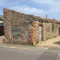 Brick and flint shed in Swaffham, A Vaccination Afternoon, Swaffham, Norfolk - 9th May 2021