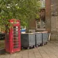 A derelict K6 phone box, A Vaccination Afternoon, Swaffham, Norfolk - 9th May 2021