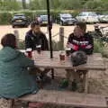 Outside beers, The BSCC at the King's Head, Brockdish, Norfolk - 13th May 2021