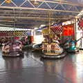 We have a go on the dodgems, A Day at the Beach with Sis, Southwold, Suffolk - 31st May 2021