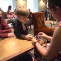 Harry does Lego in the Residents' lounge, A Weekend at the Angel Hotel, Bury St. Edmunds, Suffolk - 5th June 2021