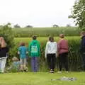 Watching a boat ride, Suze-fest, Braisworth, Suffolk - 19th June 2021