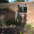 Fred in the derelict windmill, The BSCC at Earl Soham and at Colin and Jill's, Eye, Suffolk - 26th June 2021