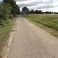 A short stretch of old A140 is now a cycle path, Hares, Tortoises and Station 119, Eye, Suffolk - 19th July 2021
