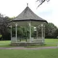 An empty band stand, Pork Pies and Dockside Dereliction, Melton Mowbray and Liverpool - 7th August 2021