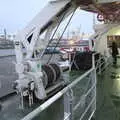 The deck of the freight ferry, Pints of Guinness and Streedagh Beach, Grange and Sligo, Ireland - 9th August 2021